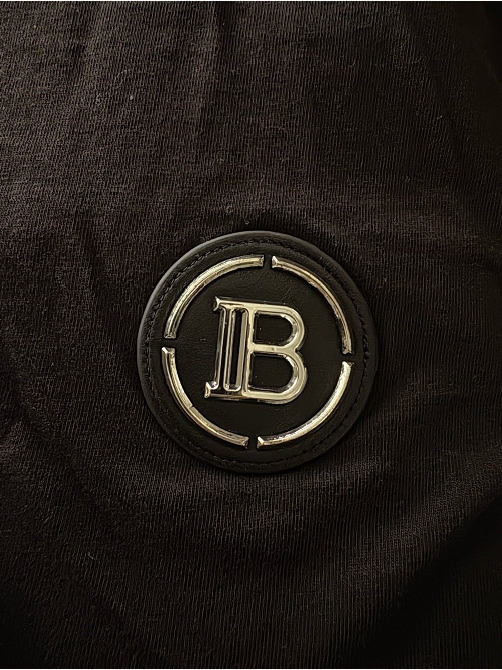 Balmain Paris Black Short Sleeve Logo Tee - Picture 6 of 6